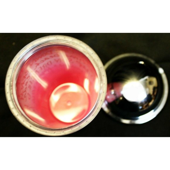 2013 Starbuck Grande Tumbler Pink Ombre Frappuccino Lover Metallic Dome Lid 16oz - Picture 6 of 12